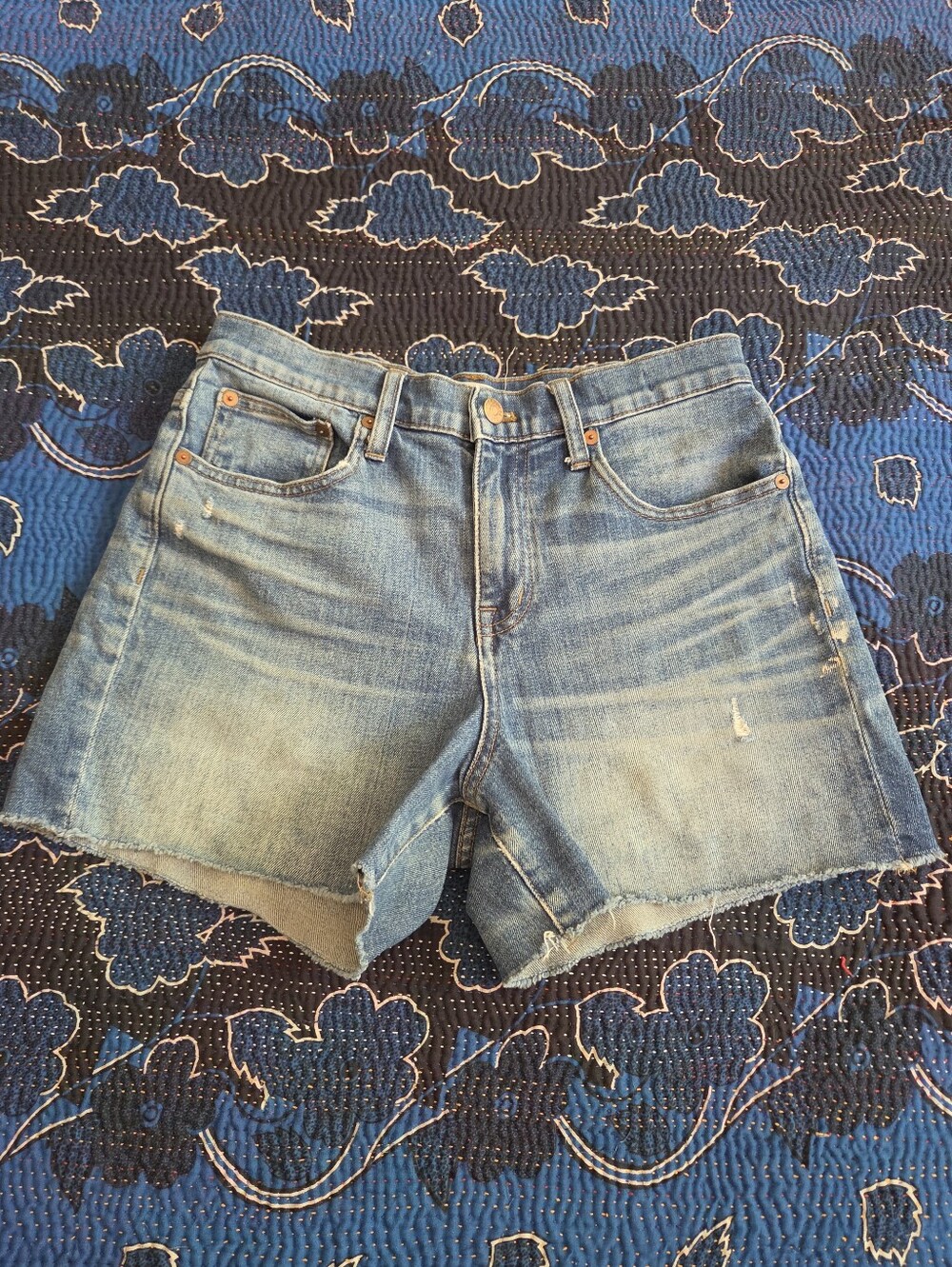 Madewell High Rise Denim Shorts